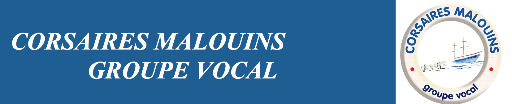 Les Corsaires Malouins – Groupe vocal Logo