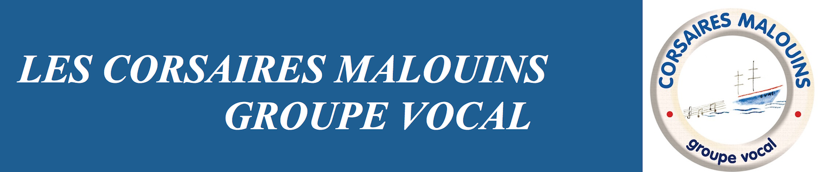 Les Corsaires Malouins – Groupe vocal Logo